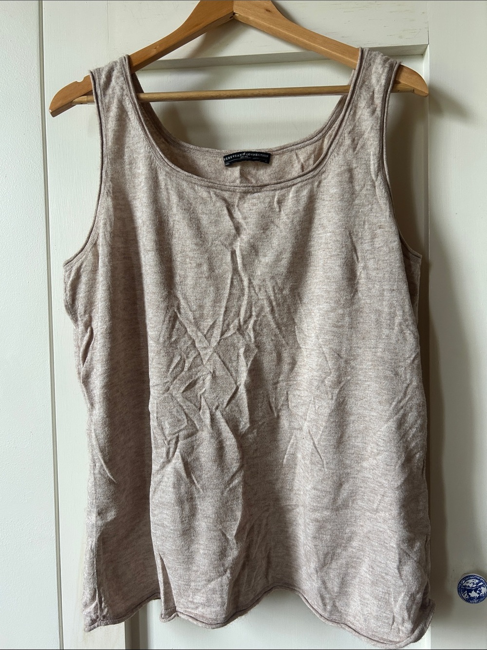 Peruvian Connection Pima alpaca blend tank top